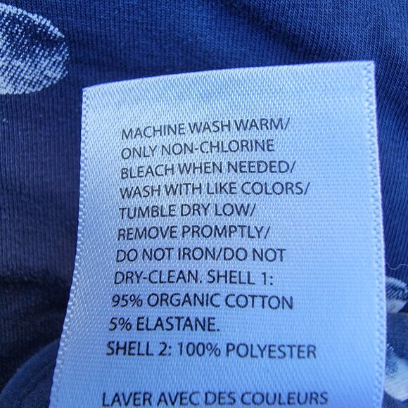 Happiest Baby Blue Organic Cotton Space Velcro & Zip Swaddle Size 2-4m - Picture 5 of 5